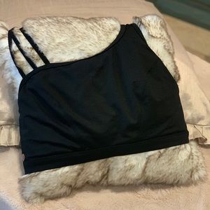 One Shoulder Sports Bra